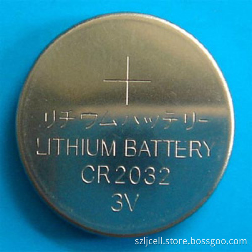 CR2032 3V Lithium button cell battery